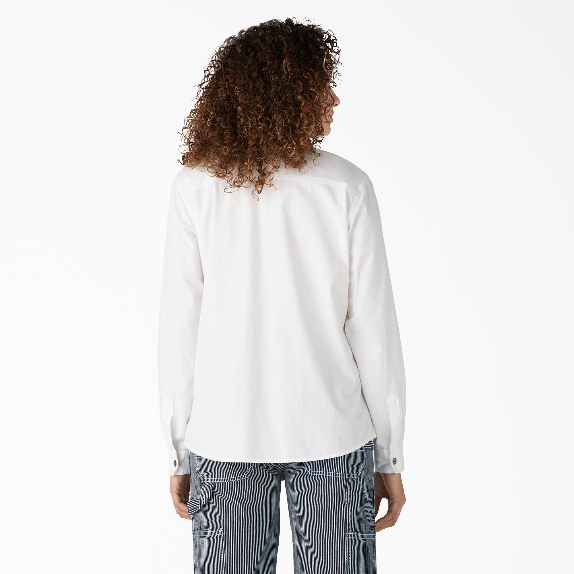 "Women's Long Sleeve Roll-Tab Work Shirt"