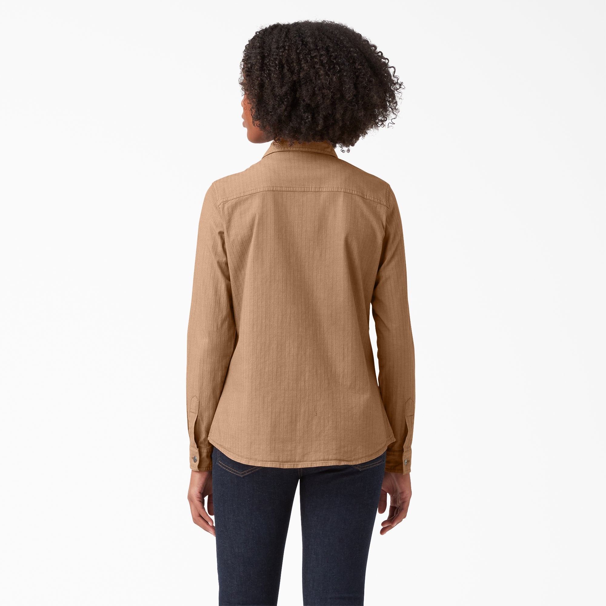 "Women's Long Sleeve Roll-Tab Work Shirt"