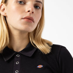 "Women's Tallasee Long Sleeve Cropped Polo"