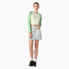 "Women's Sodaville Long Sleeve Cropped T-Shirt"