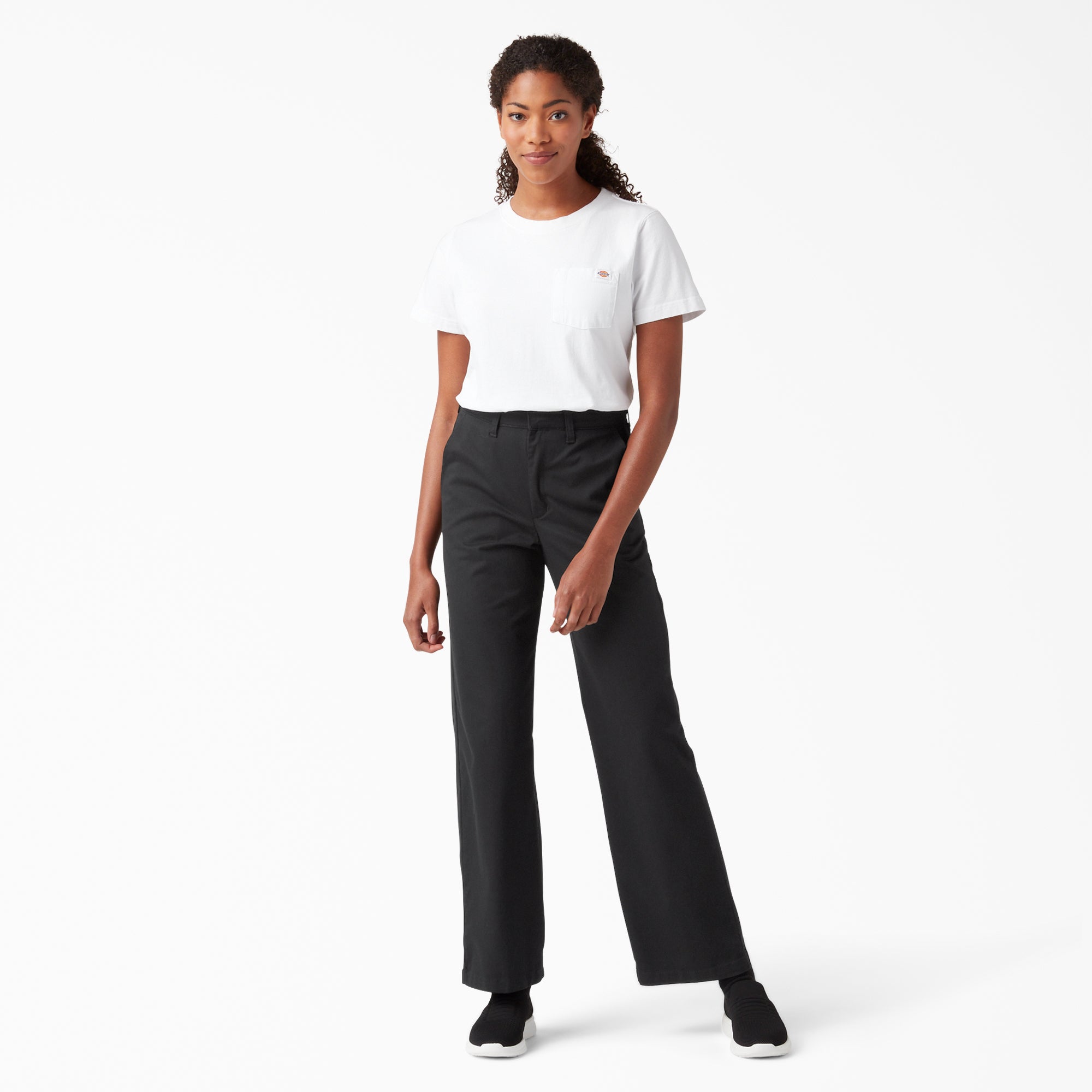 "Women's Relaxed Fit Wide Leg Pants"