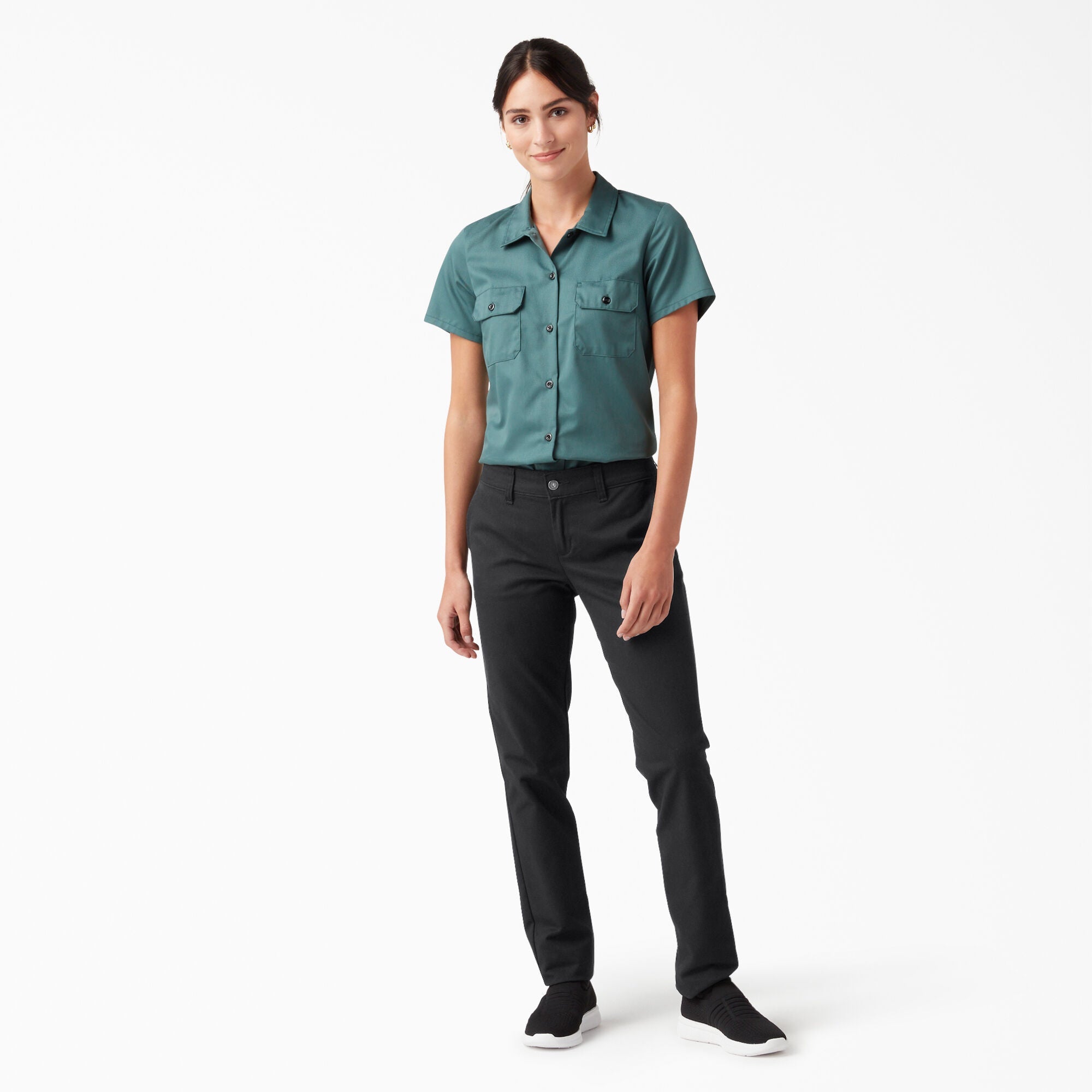 "Women's Skinny Twill Pants"