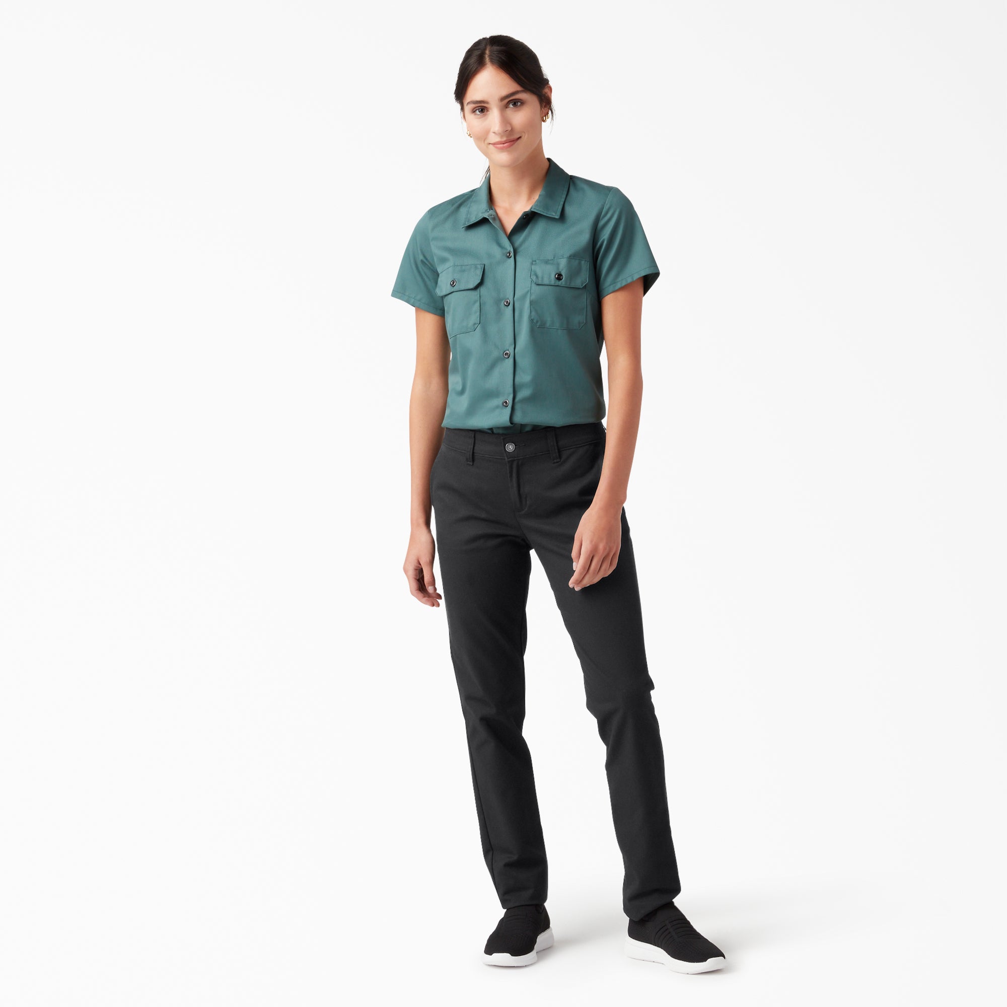 "Women's Skinny Twill Pants"