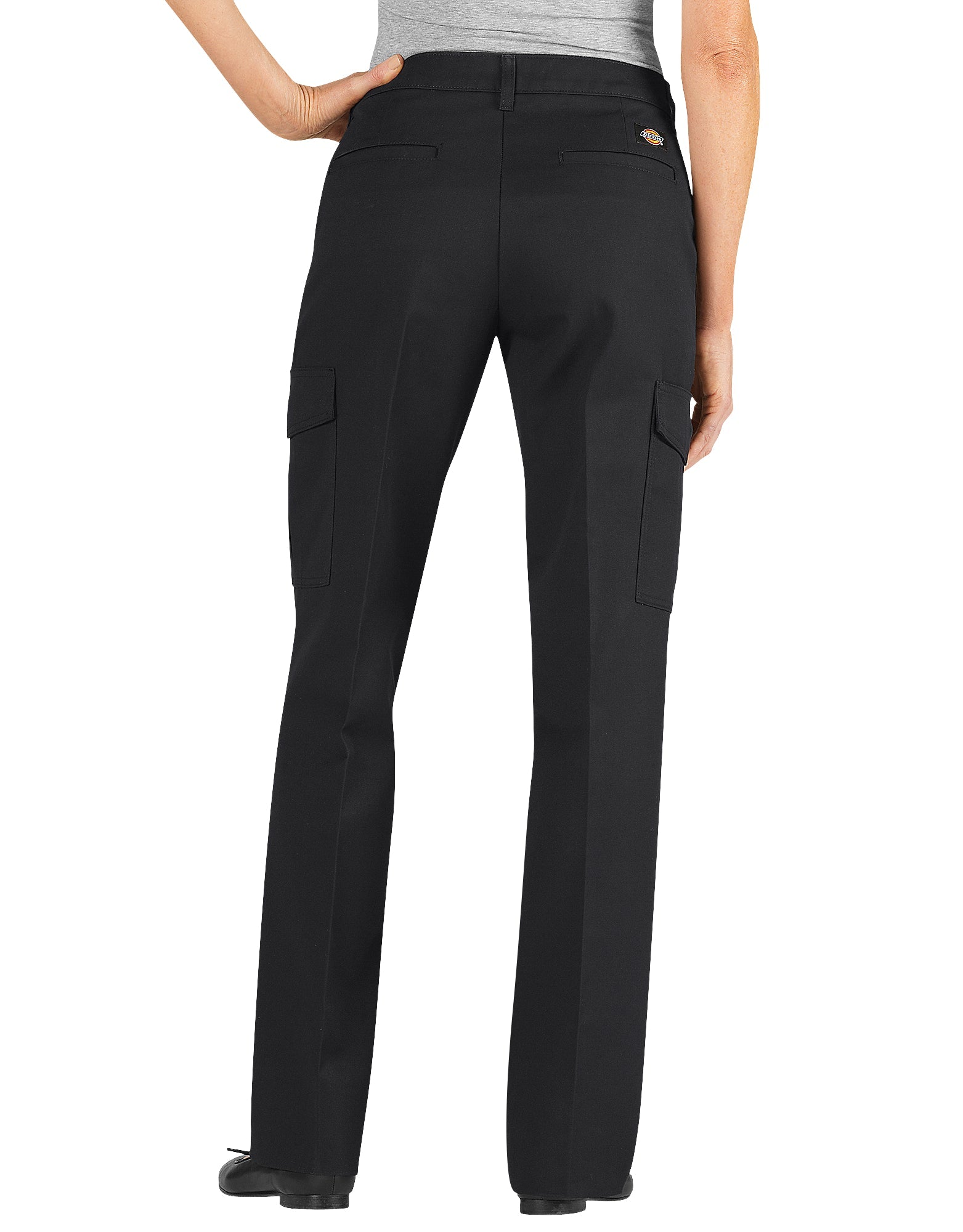 "Women's Relaxed Straight Server Cargo Pants"