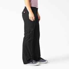 "Women's Relaxed Fit Straight Leg Cargo Pants"