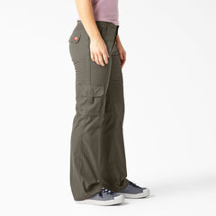 "Women's Relaxed Fit Straight Leg Cargo Pants"