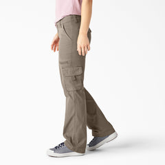 "Women's Relaxed Fit Straight Leg Cargo Pants"