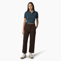 "Women's Regular Fit Cropped Pants"