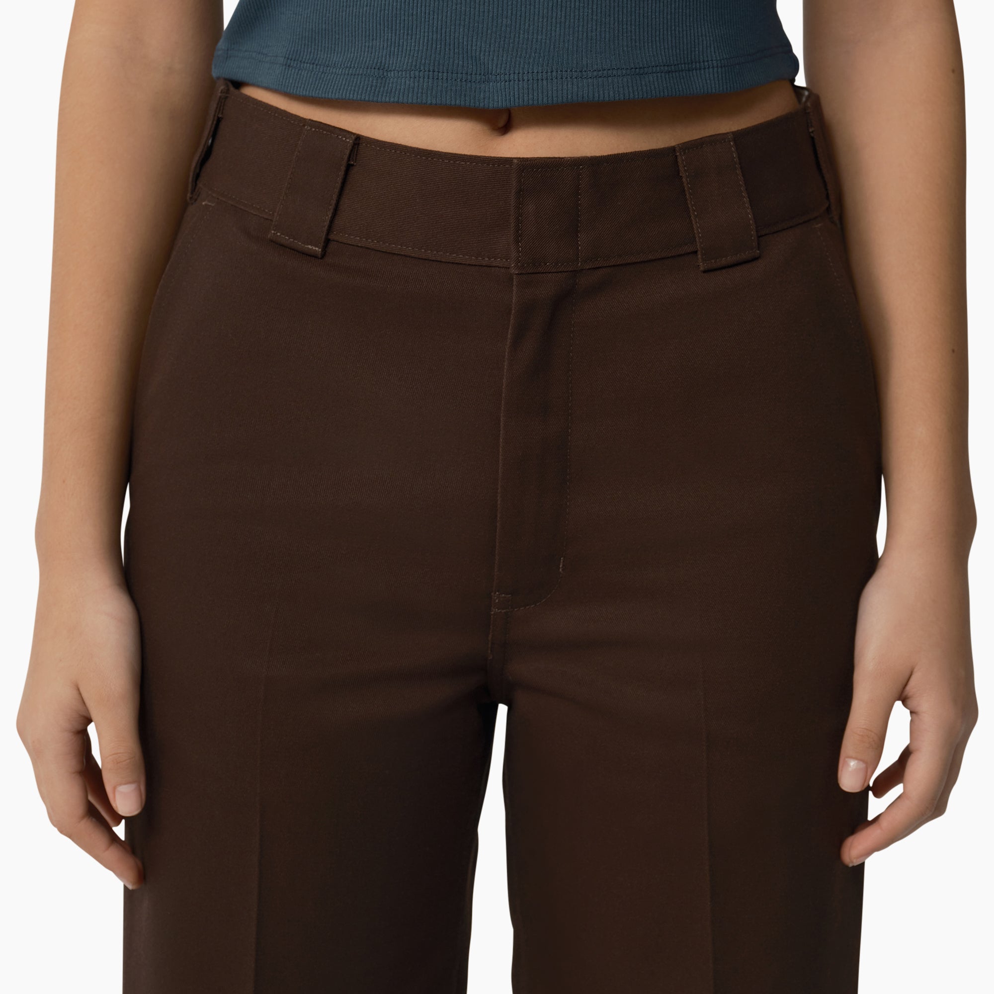 "Women's Regular Fit Cropped Pants"