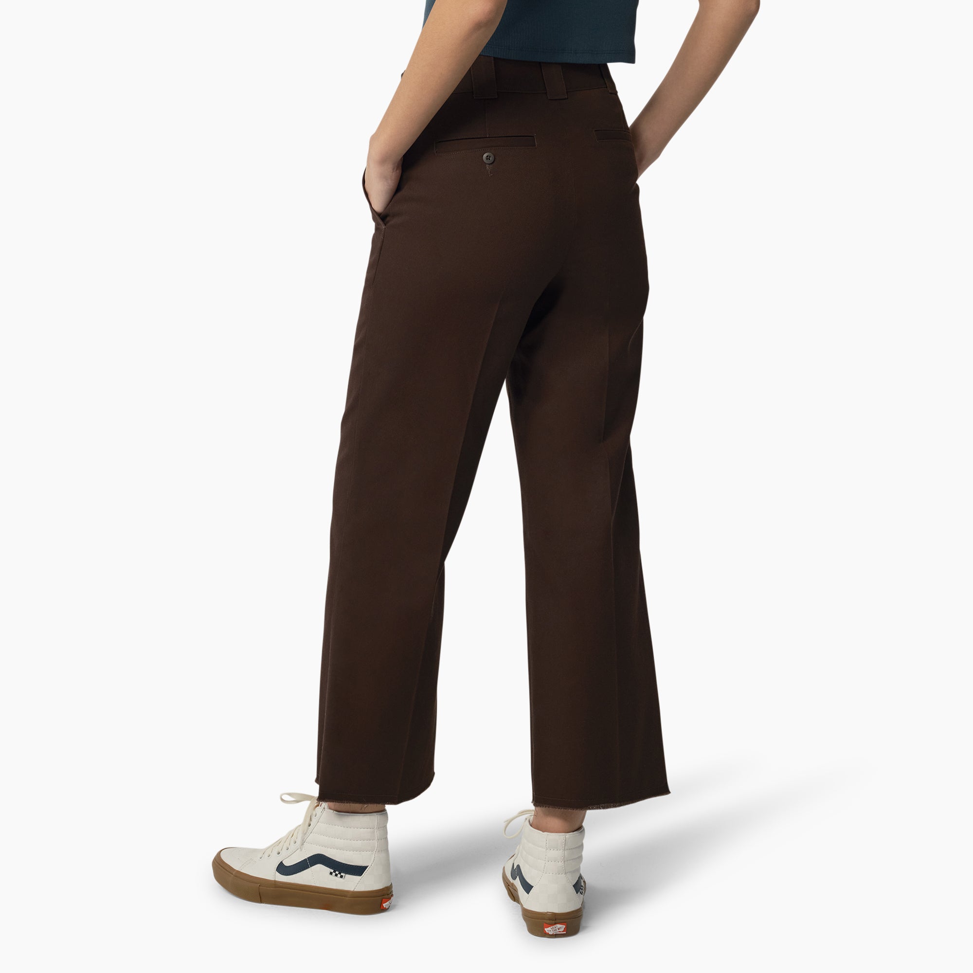 "Women's Regular Fit Cropped Pants"