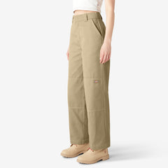 "Women's Relaxed Fit Double Knee Pants"