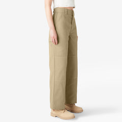 "Women's Relaxed Fit Double Knee Pants"