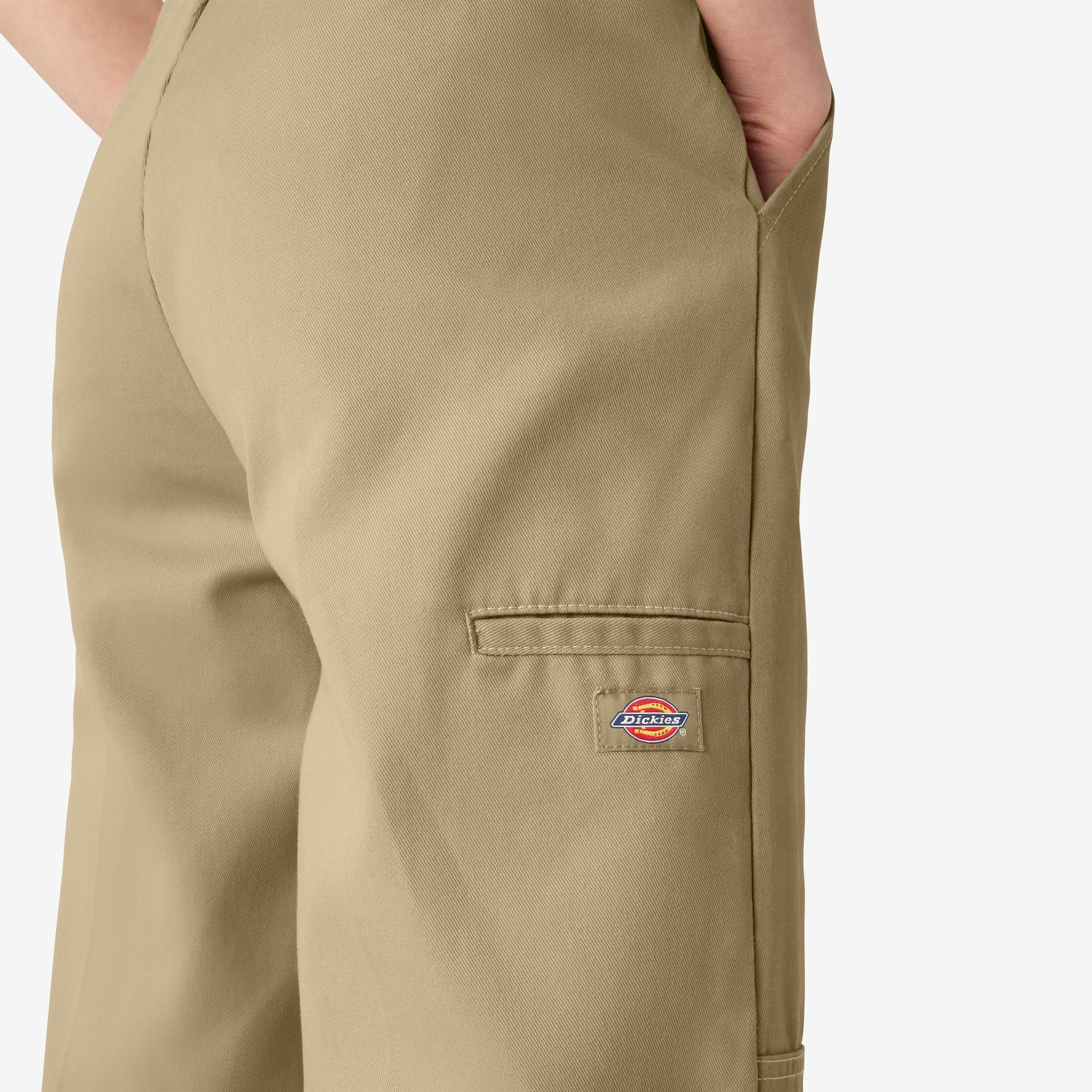 "Women's Relaxed Fit Double Knee Pants"