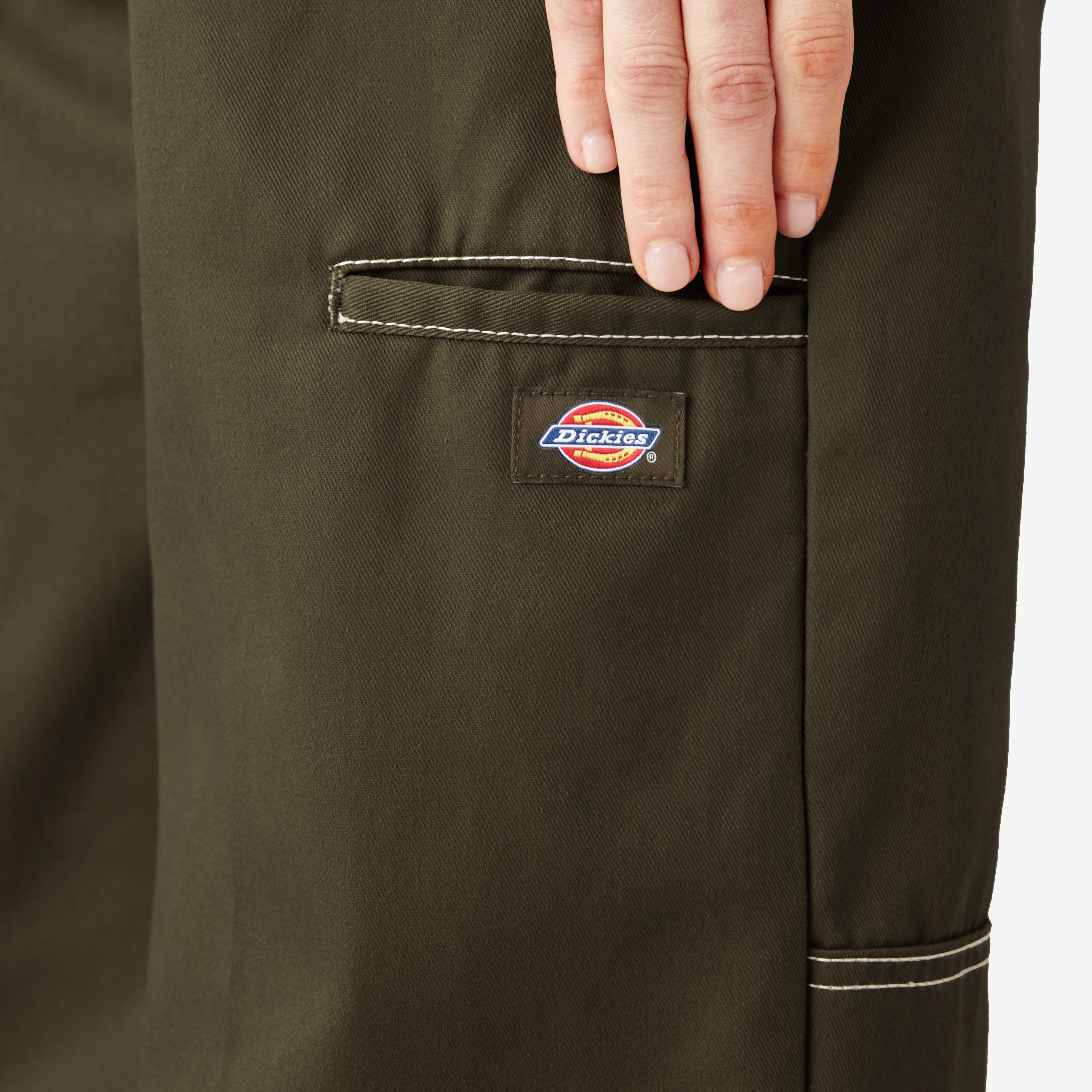 "Women's Relaxed Fit Double Knee Pants"