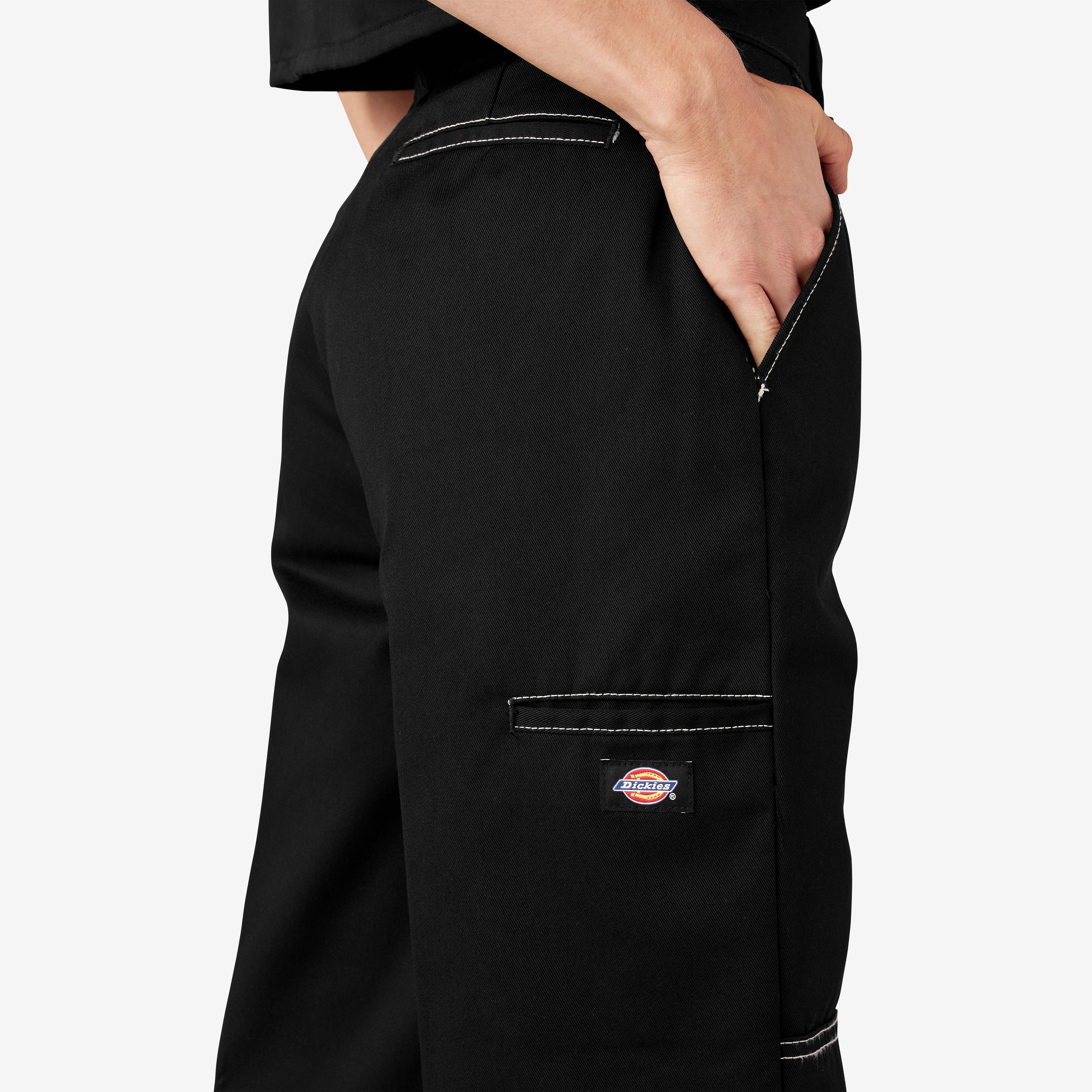 "Women's Relaxed Fit Double Knee Pants"