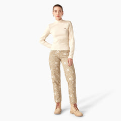 "Women's Ellis Floral Duck Canvas Pants"
