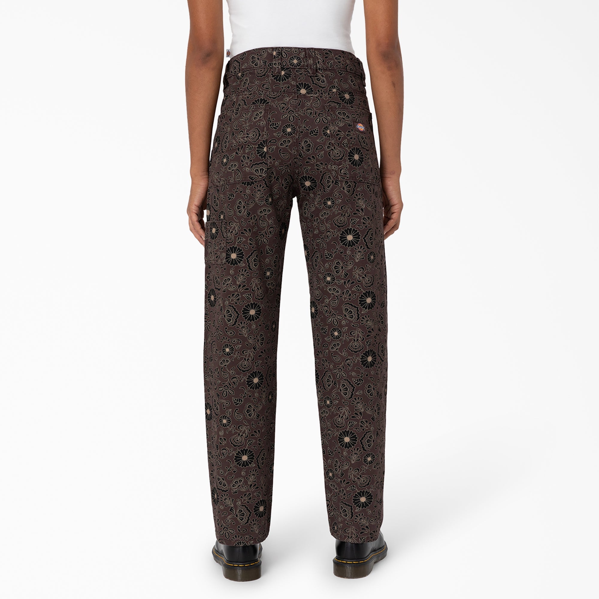"Women's Ellis Floral Duck Canvas Pants"