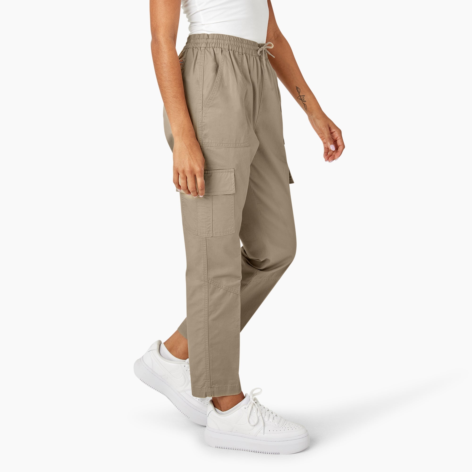 "Women's Drawstring Cargo Pants"