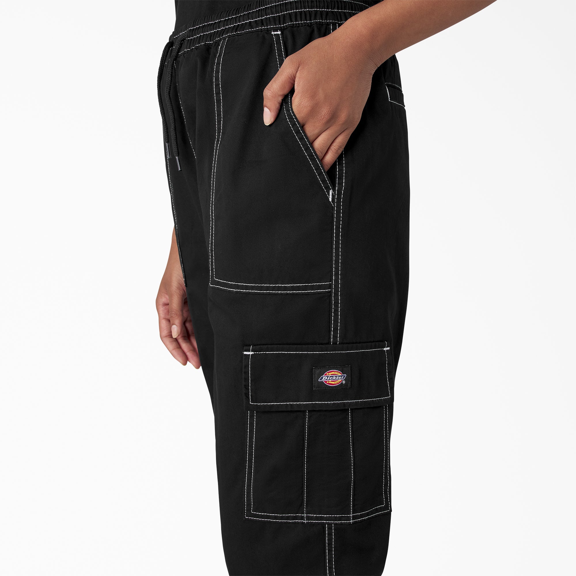 "Women's Drawstring Cargo Pants"