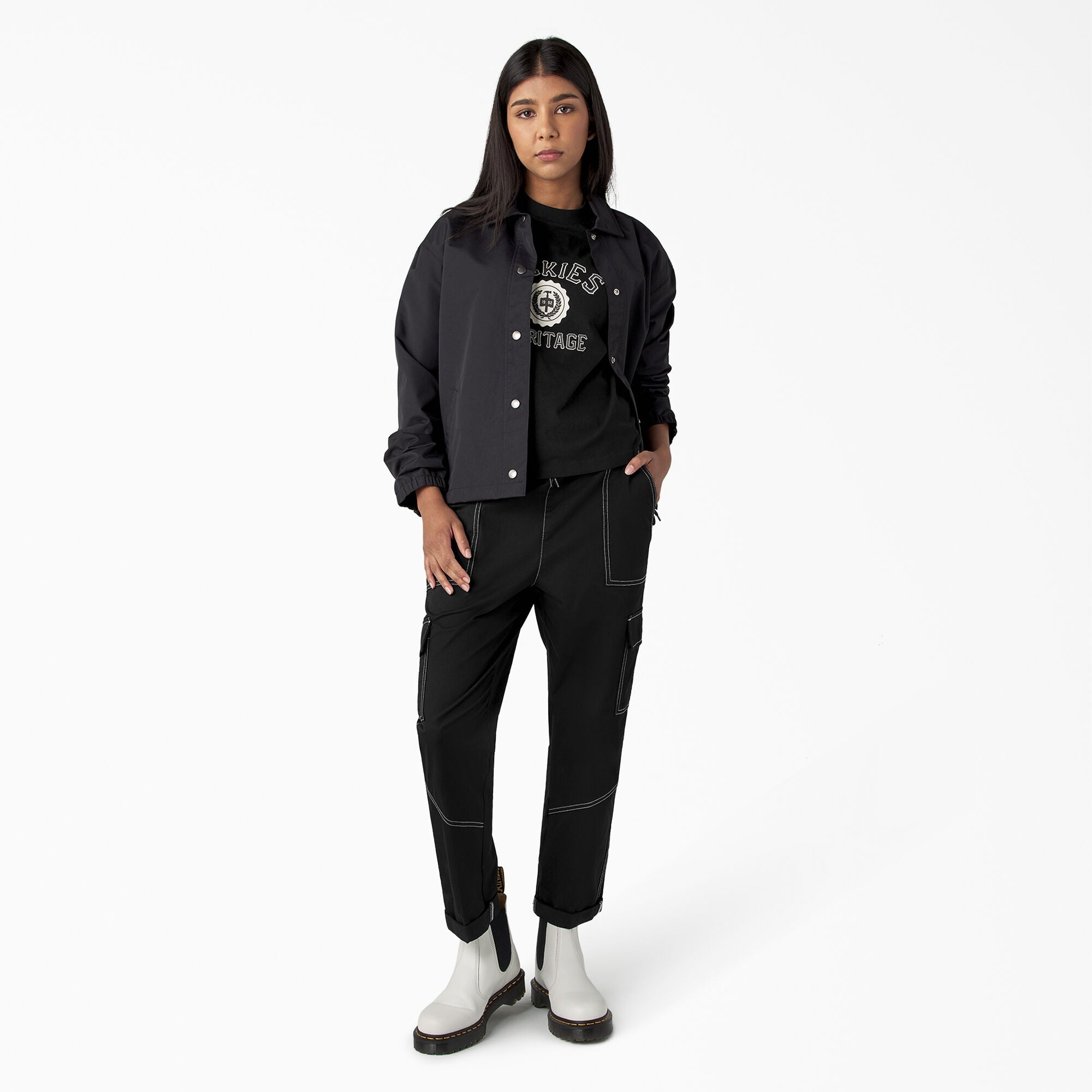 "Women's Drawstring Cargo Pants"