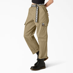 "Dickies x Lurking Class Women's Relaxed Fit Cropped Cargo Pants"