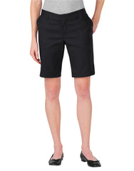 "Women's 9"" Relaxed Fit Flat Front Shorts"