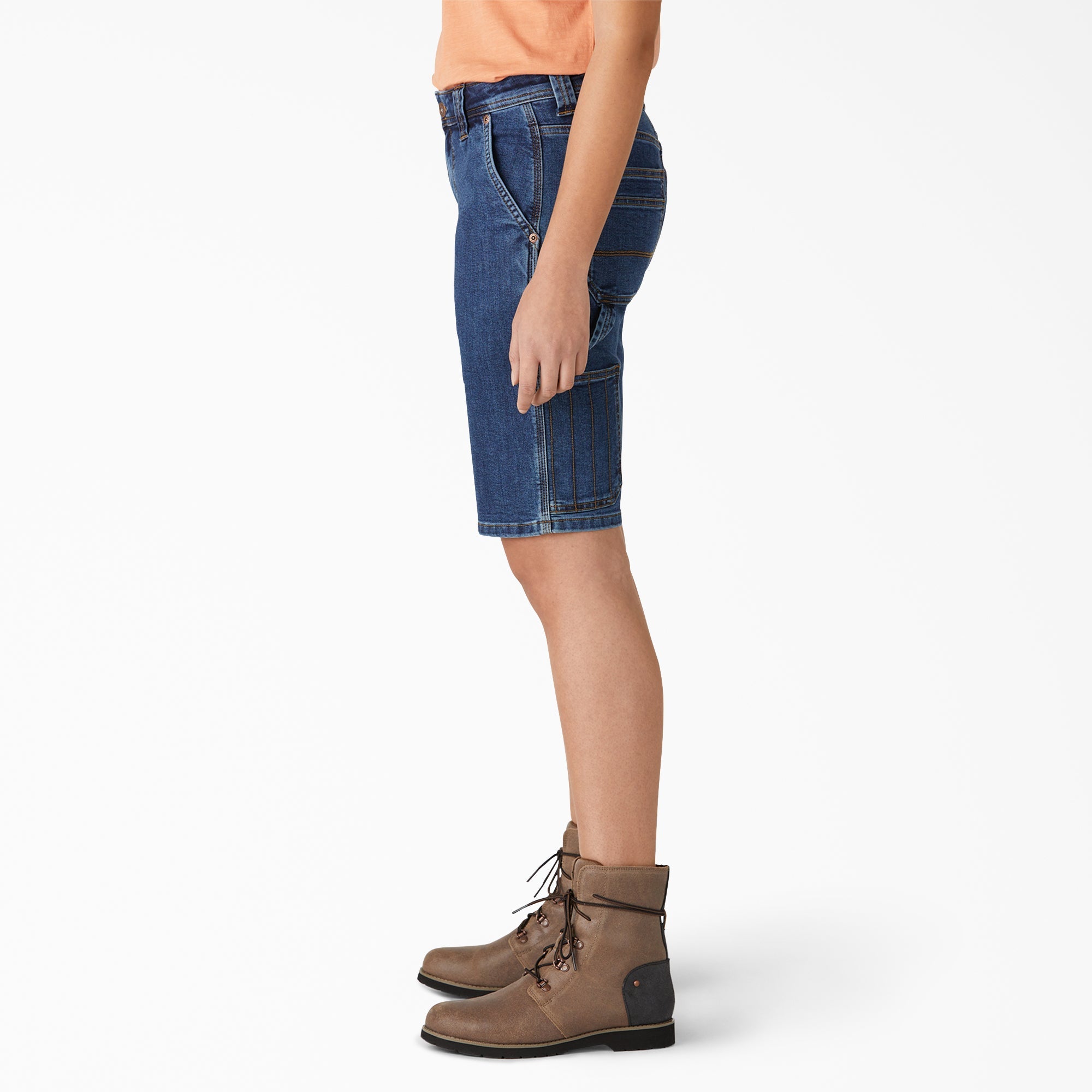 "Women's Relaxed Fit Carpenter Shorts, 11"""