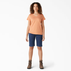"Women's Relaxed Fit Carpenter Shorts, 11"""