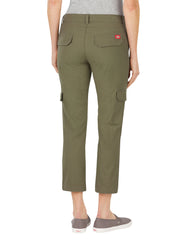 "Women's Slim Fit Ripstop Cargo Capri"