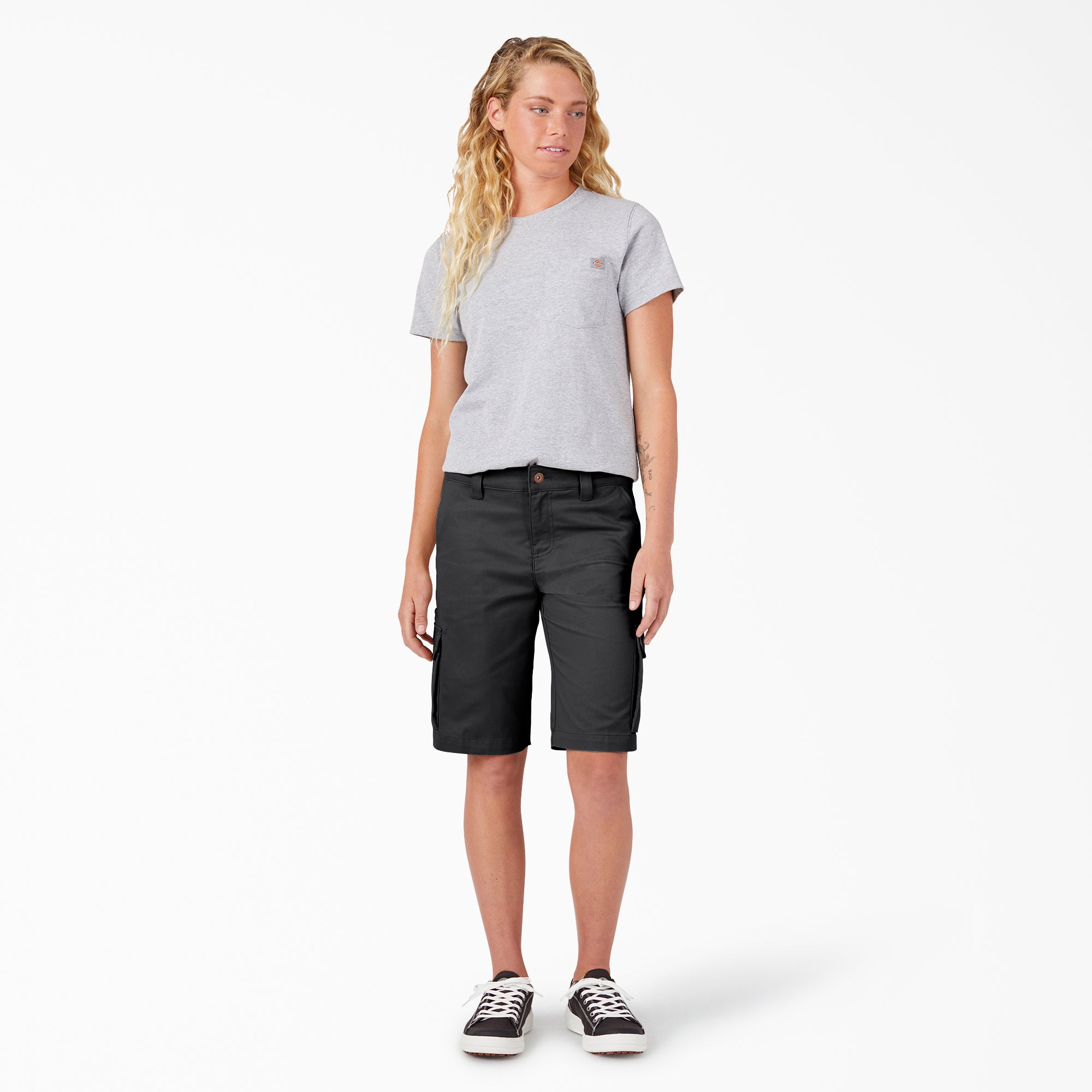 "Women's Relaxed Fit Cargo Shorts, 11"""