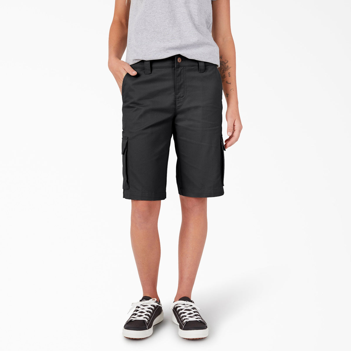 "Women's Relaxed Fit Cargo Shorts, 11"""