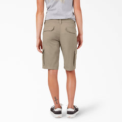"Women's Relaxed Fit Cargo Shorts, 11"""