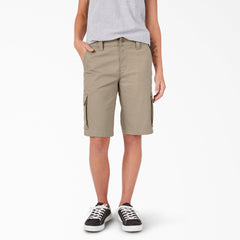 "Women's Relaxed Fit Cargo Shorts, 11"""