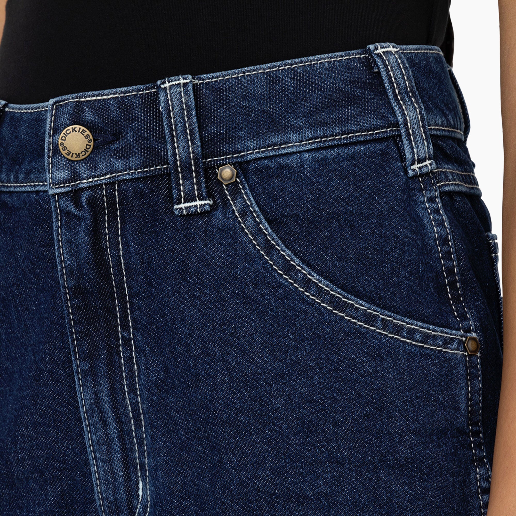 "Women's Carpenter Jean Shorts, 5"""