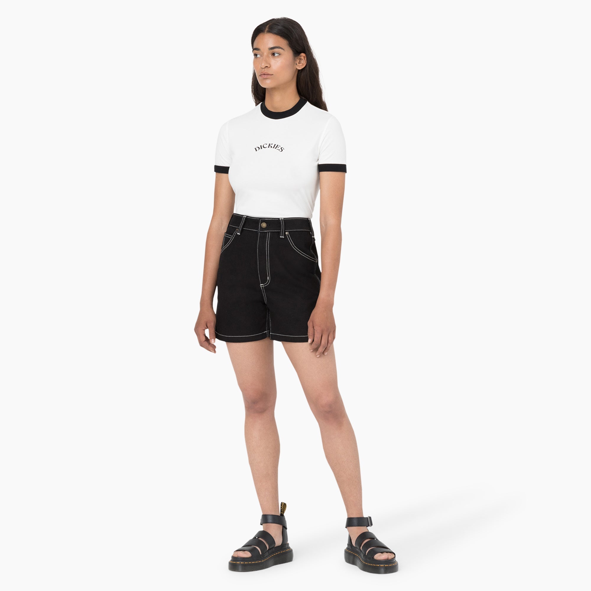 "Women's Carpenter Jean Shorts, 5"""