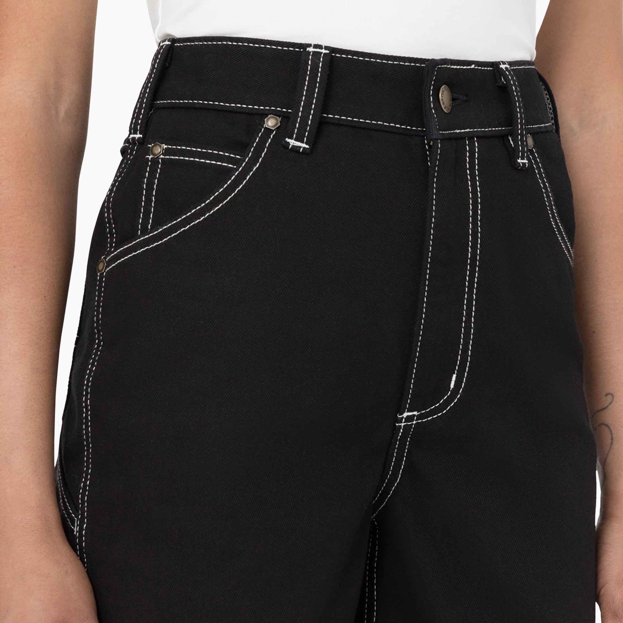 "Women's Carpenter Jean Shorts, 5"""