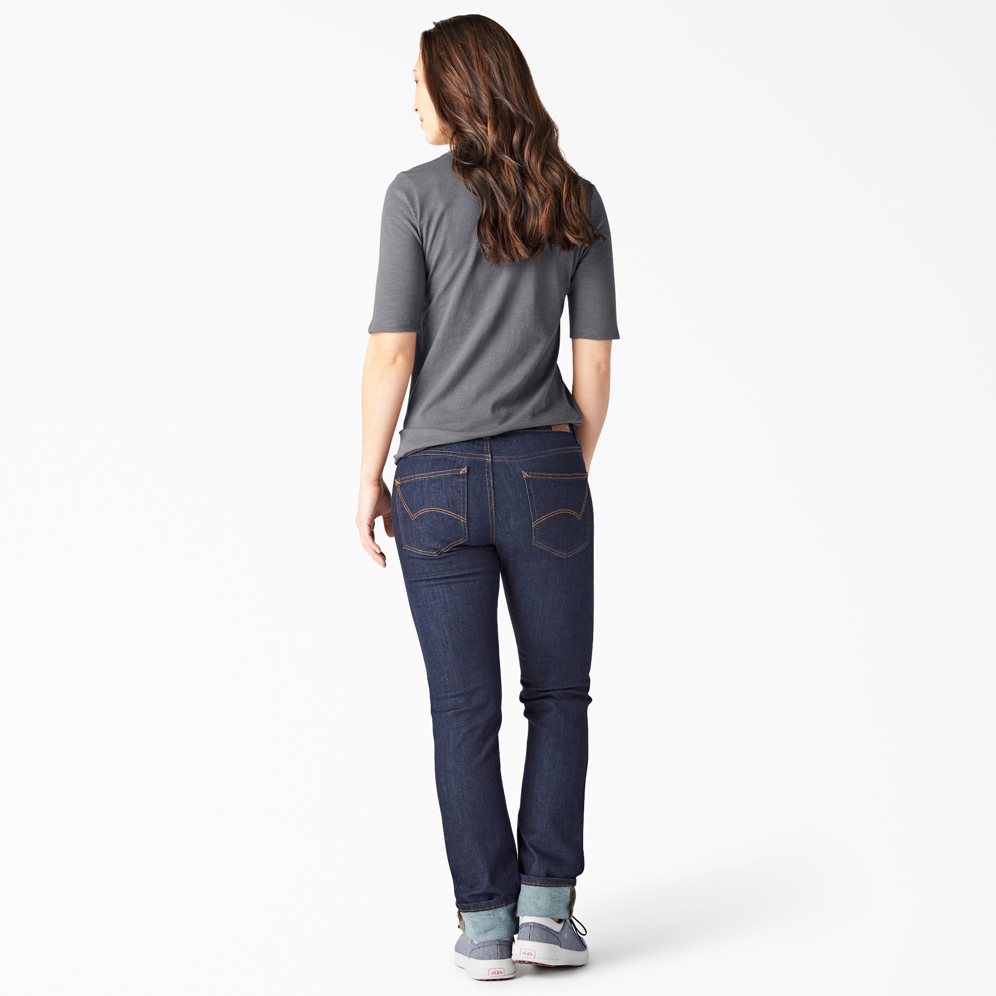 "Women's Short Sleeve Henley Shirt"