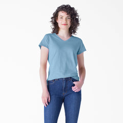 "Women's Short Sleeve V-Neck T-Shirt"