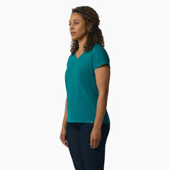 "Women's Short Sleeve V-Neck T-Shirt"