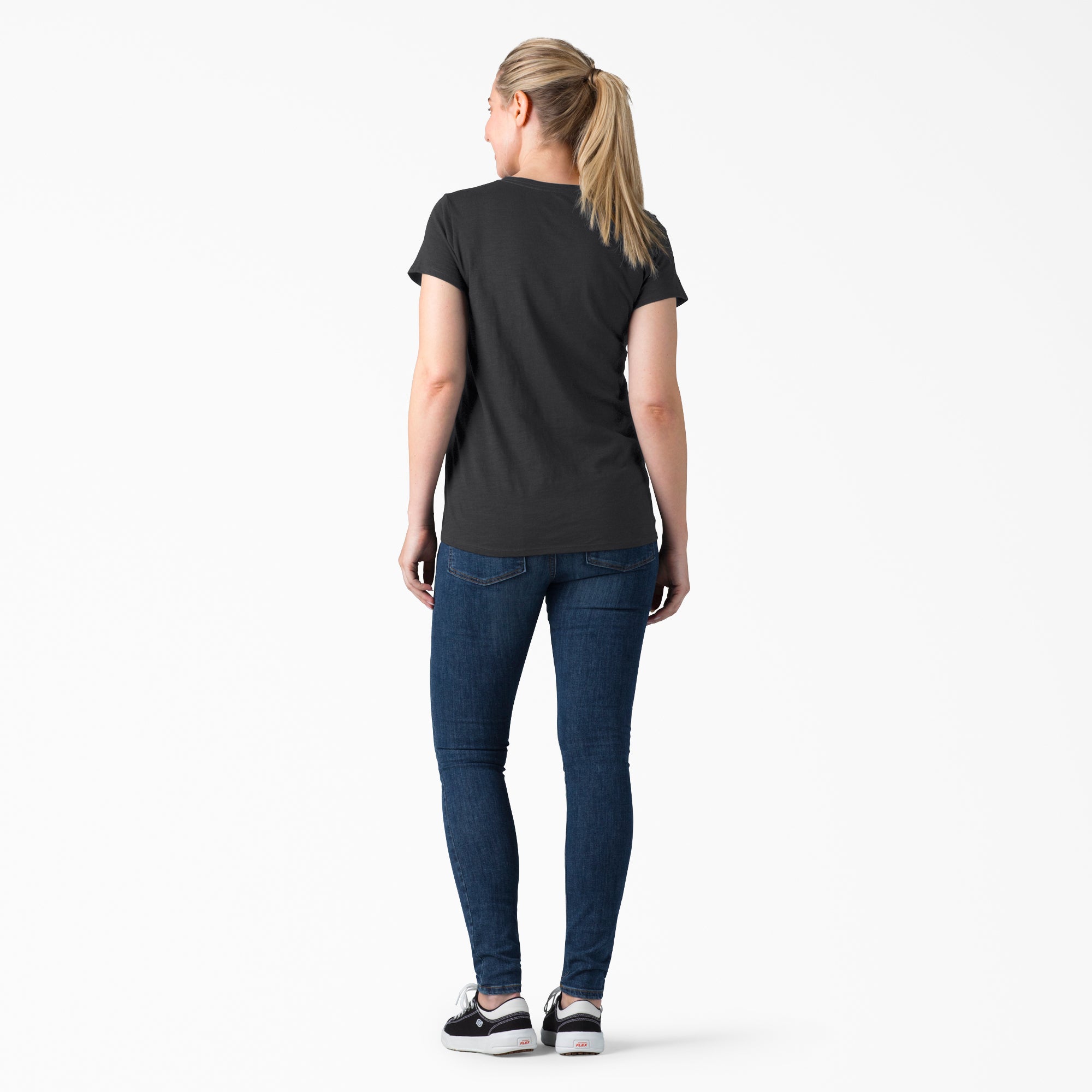 "Women's Short Sleeve V-Neck T-Shirt"