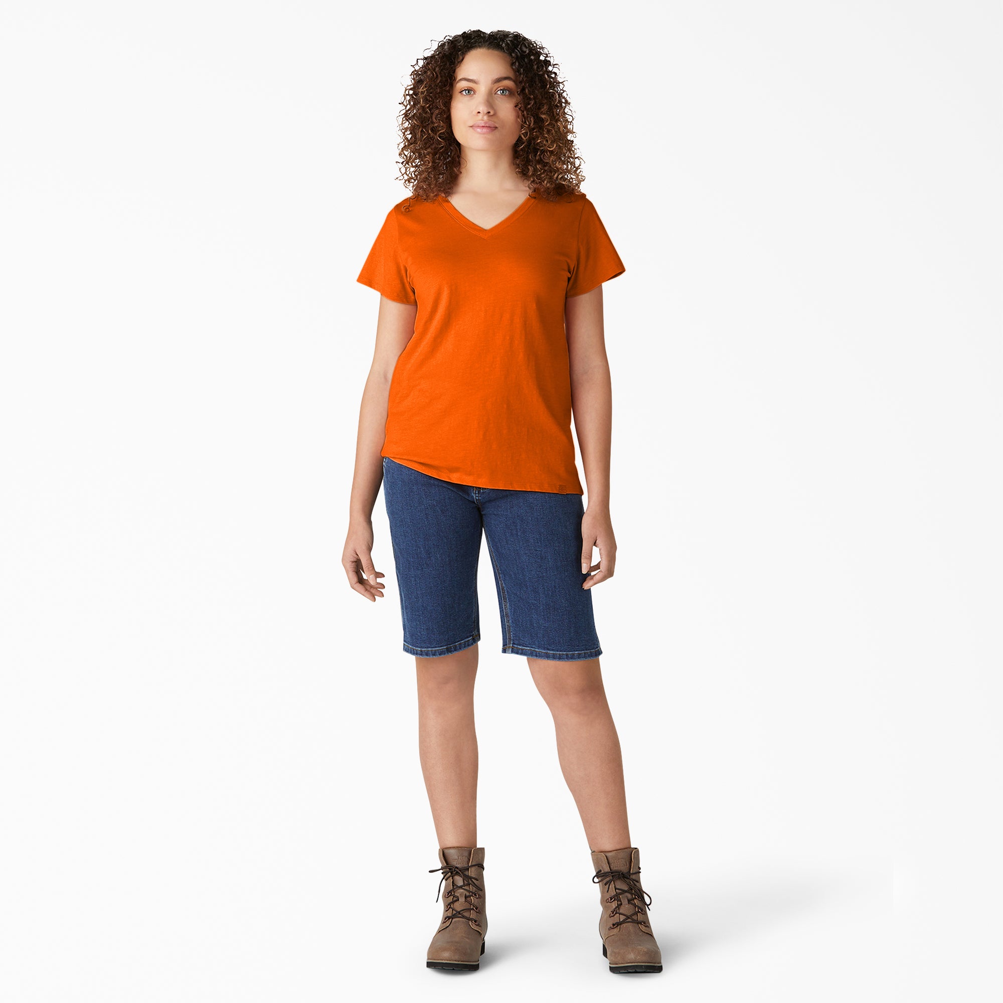 "Women's Short Sleeve V-Neck T-Shirt"