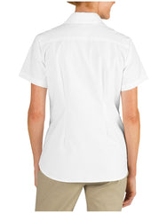 "Women's Short Sleeve Stretch Oxford Shirt"