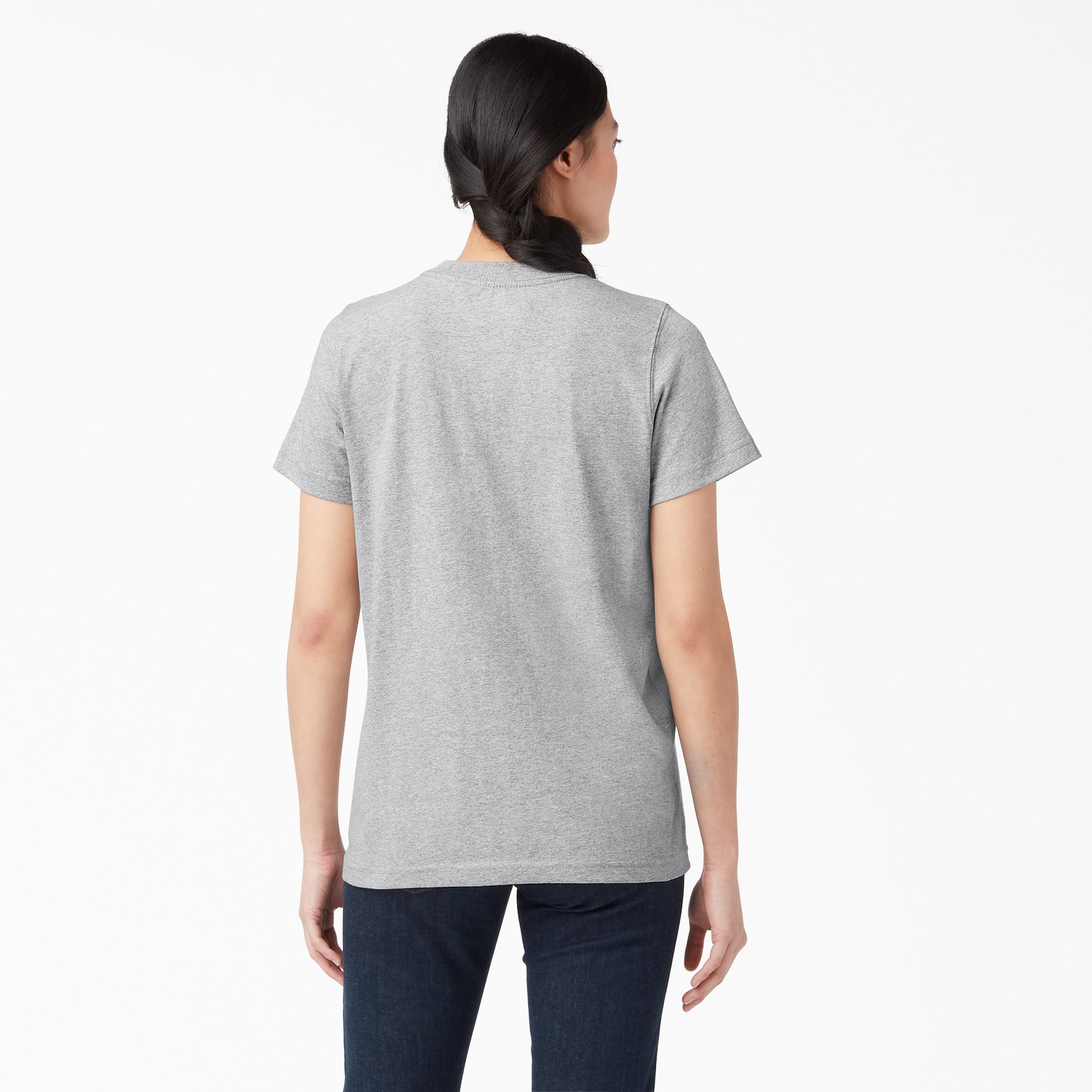 "Women's Heavyweight Short Sleeve Pocket T-Shirt"