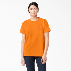 "Women's Heavyweight Short Sleeve Pocket T-Shirt"