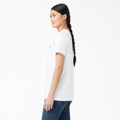 "Women's Heavyweight Short Sleeve Pocket T-Shirt"