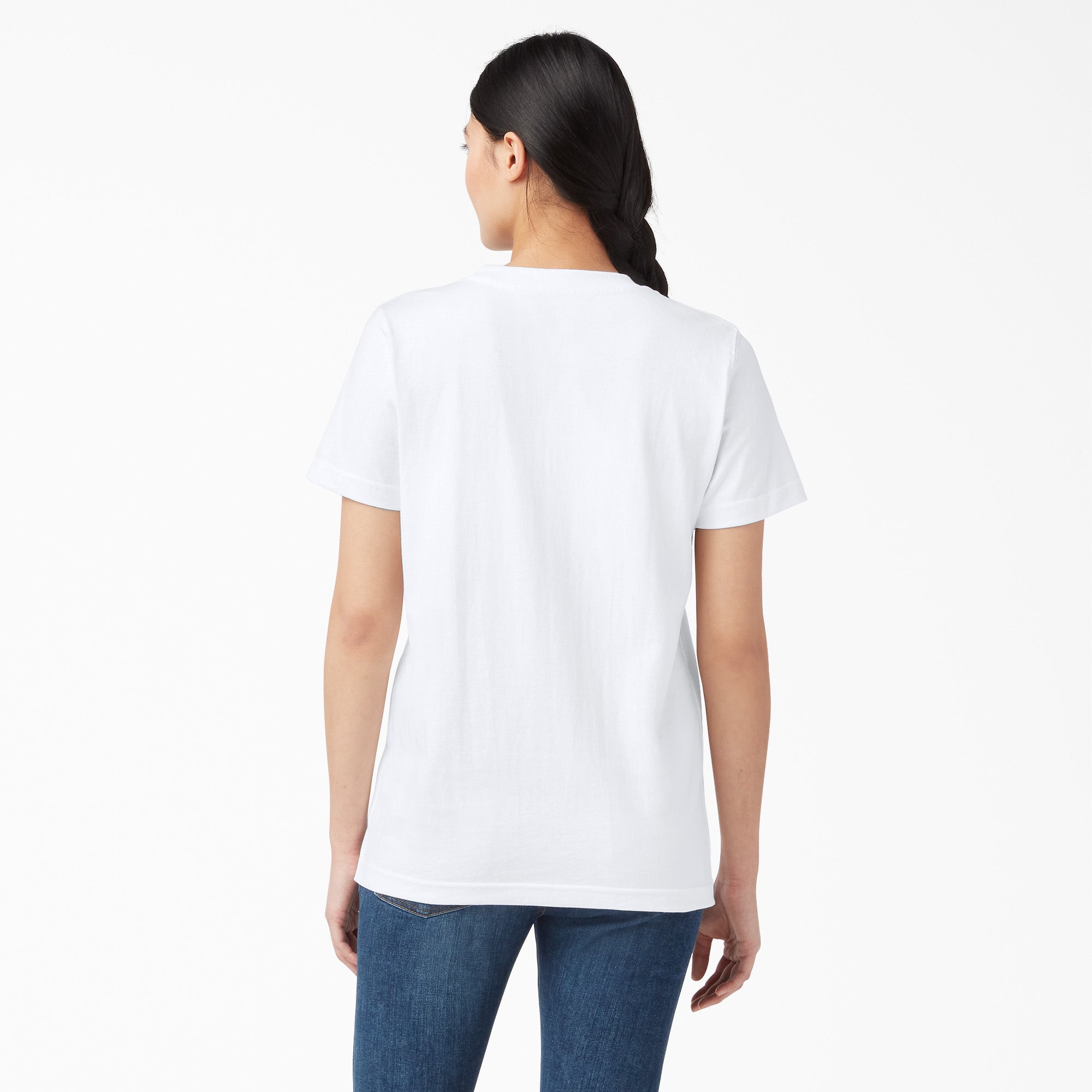 "Women's Heavyweight Short Sleeve Pocket T-Shirt"