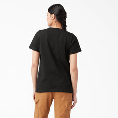 "Women's Heavyweight Short Sleeve Pocket T-Shirt"