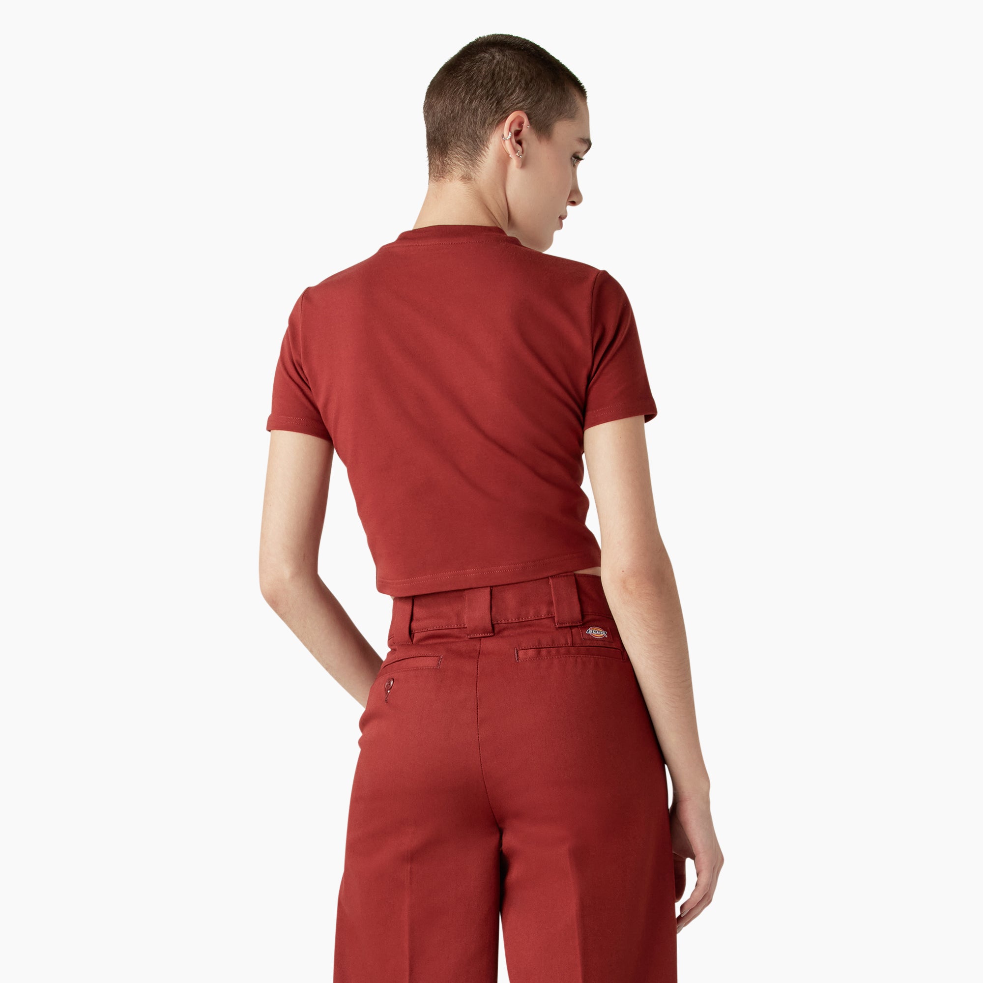 "Women's Maple Valley Logo Cropped T-Shirt"
