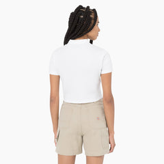 "Women's Tallasee Short Sleeve Cropped Polo"
