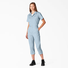 "Women's Reworked Cropped Coveralls"